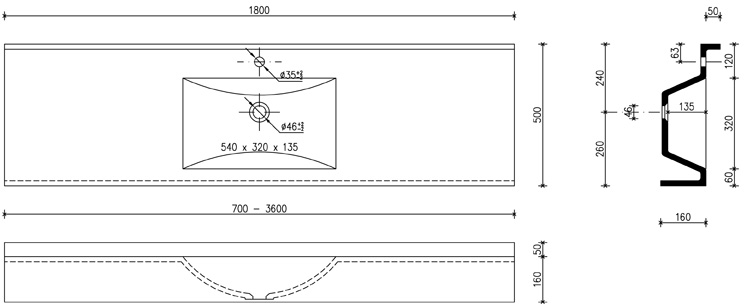 TOPLINE Wave 54-32 500